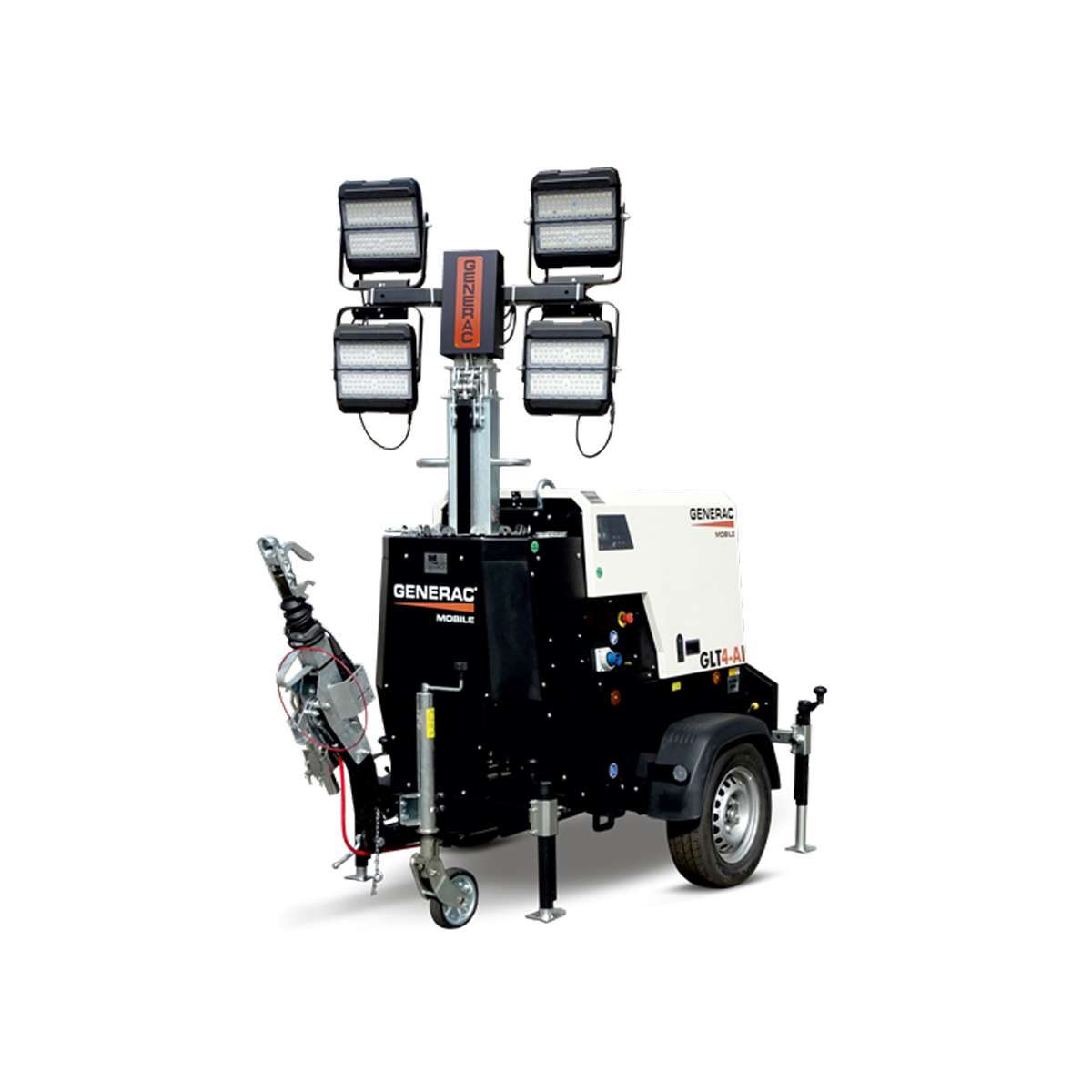 Generac GLT4-A HYBRID Light Tower (4x 240 W LED)