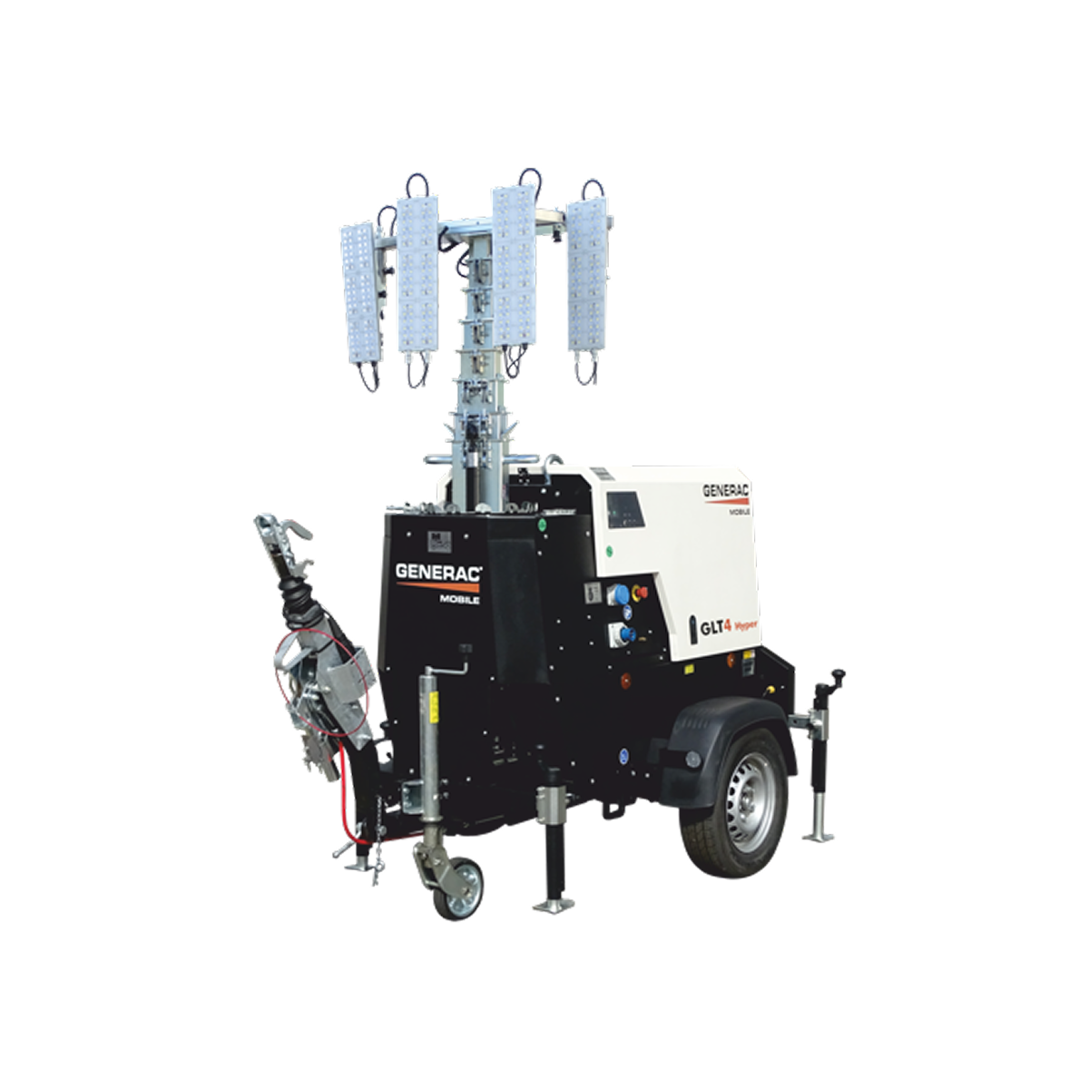 Generac GLT4 HYPER Y2 Light Tower (4x 320 W LED)