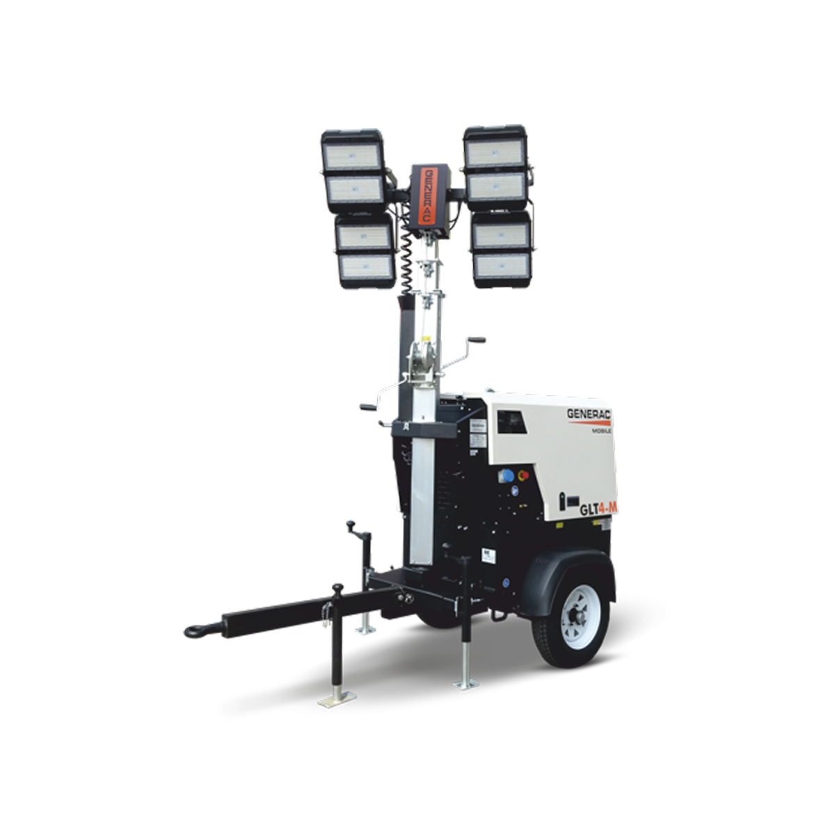 Generac GLT4-M K2 Light Tower (4x 320 W LED)