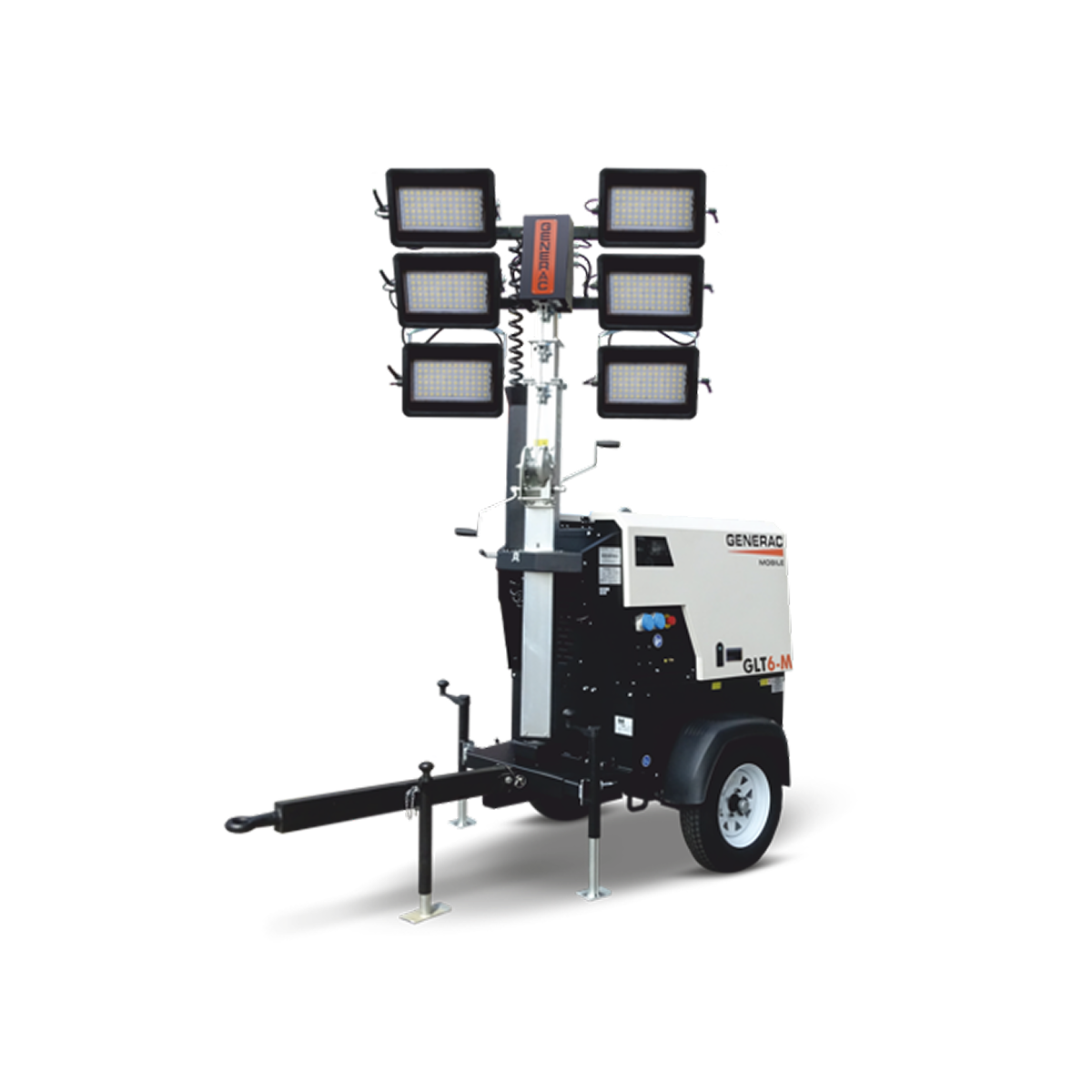 Generac GLT6-M K3 Light Tower (6x 320 W LED)