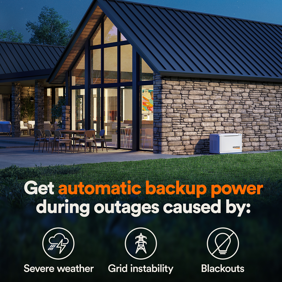 Generack Box Generac Guardian (13 kVA) Home Standby Generator | Soal Power
